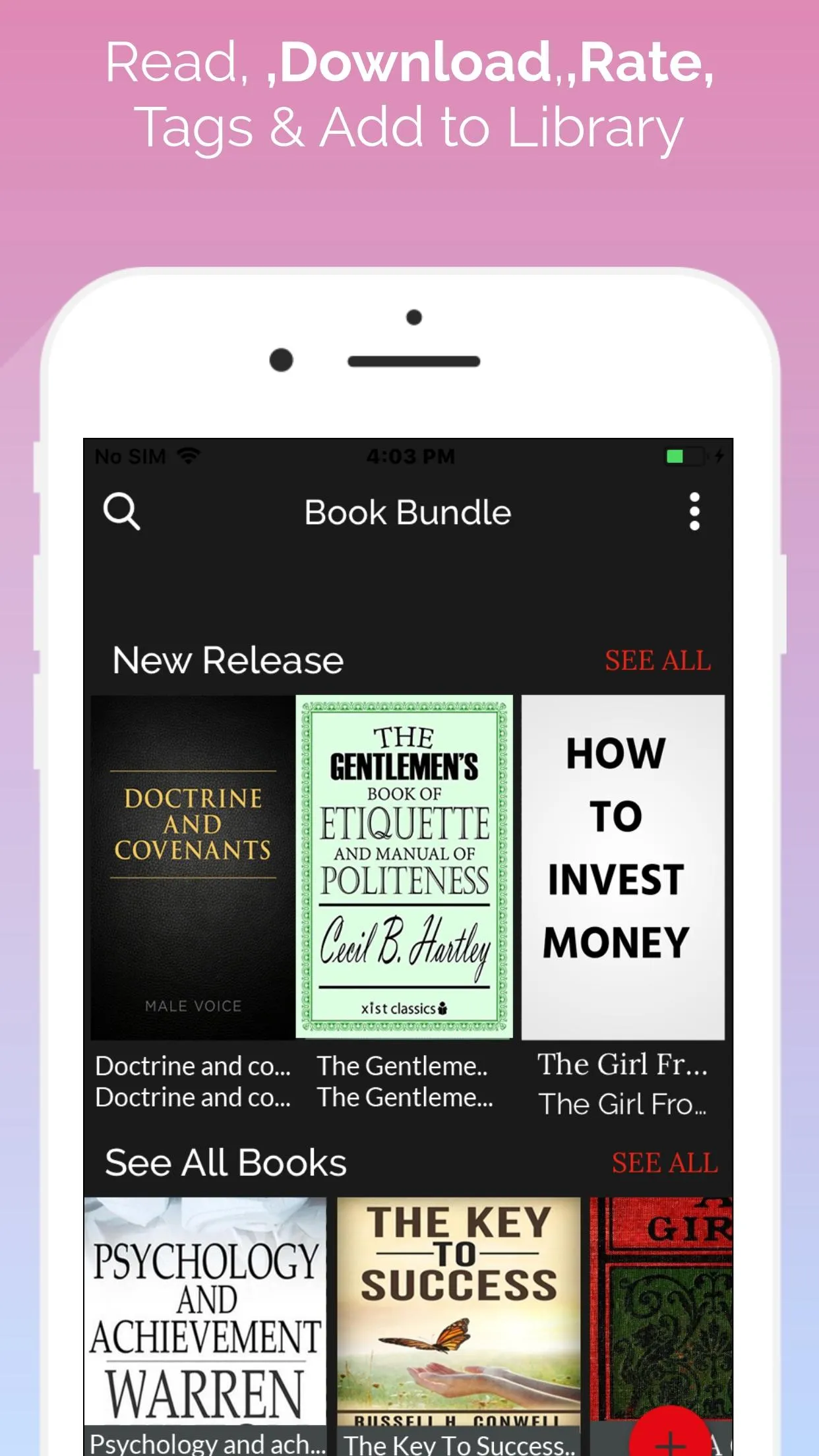 ebook Bundle 1M+ ebooks | Indus Appstore | Screenshot