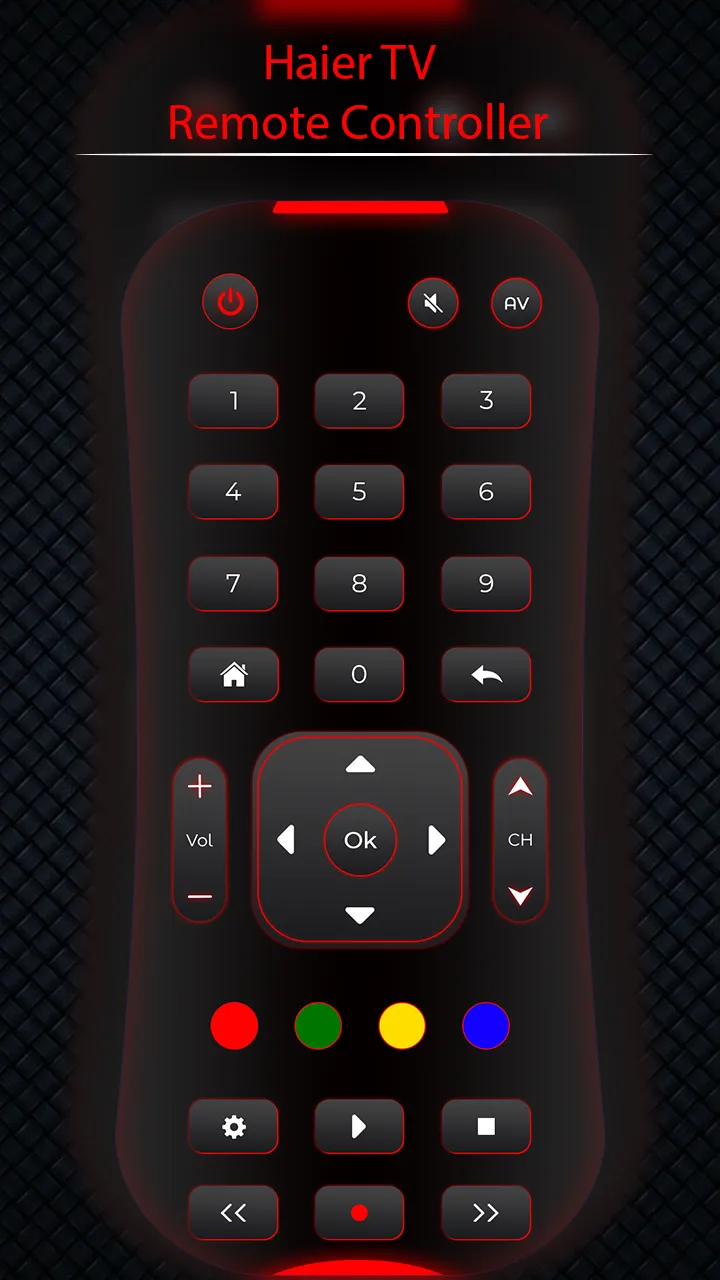 Haier TV Remote Controller | Indus Appstore | Screenshot