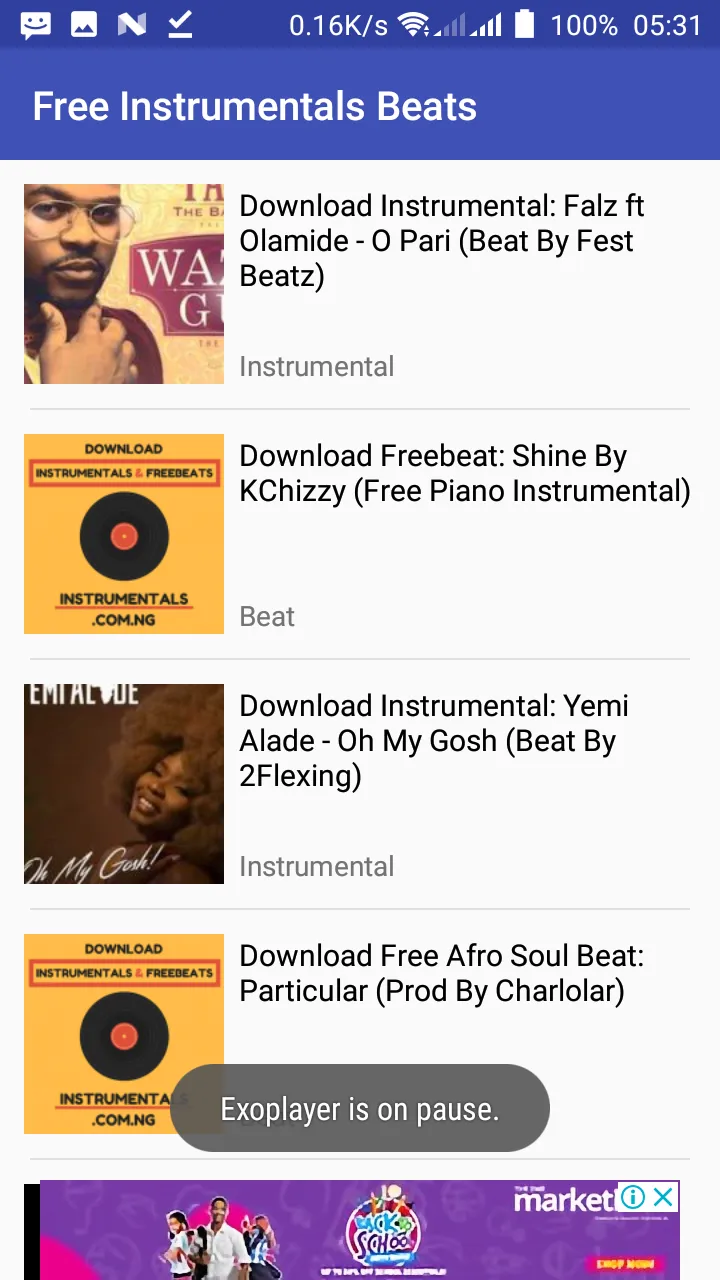 Beats & Instrumentals - Spodam | Indus Appstore | Screenshot