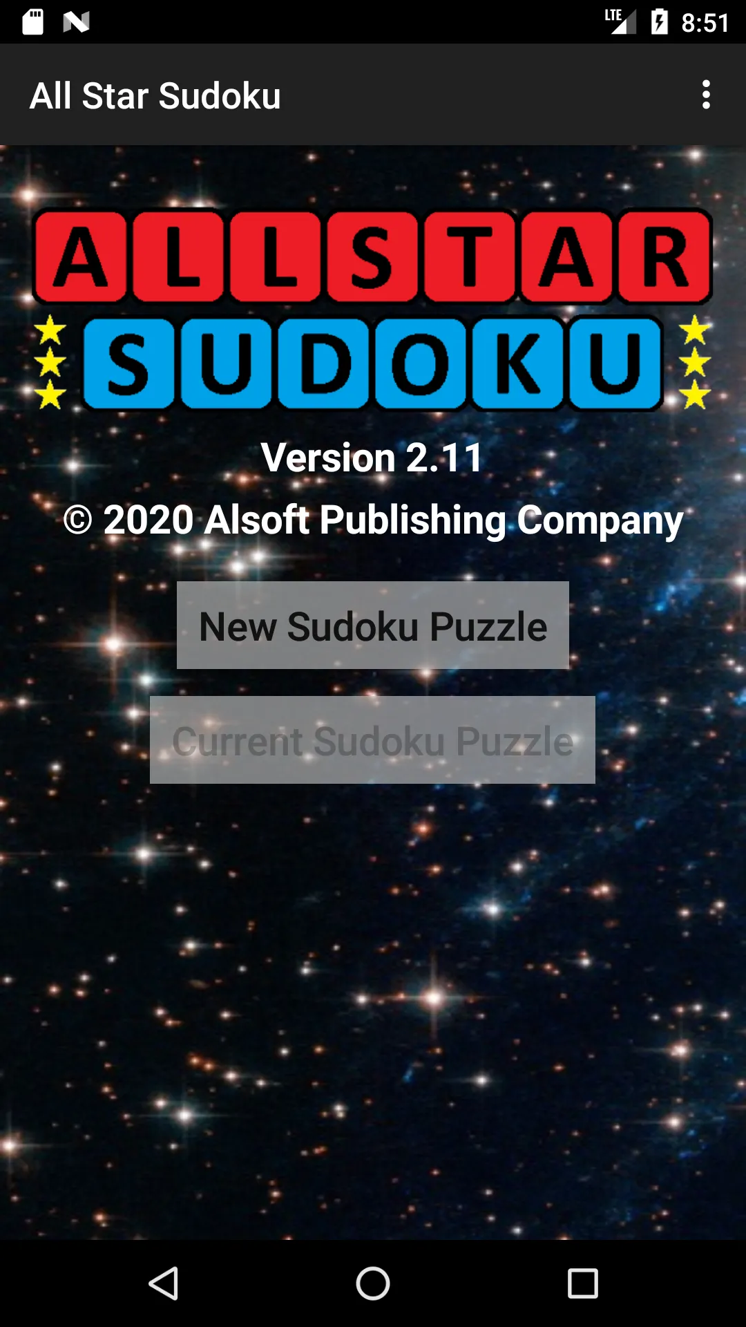 All Star Sudoku | Indus Appstore | Screenshot