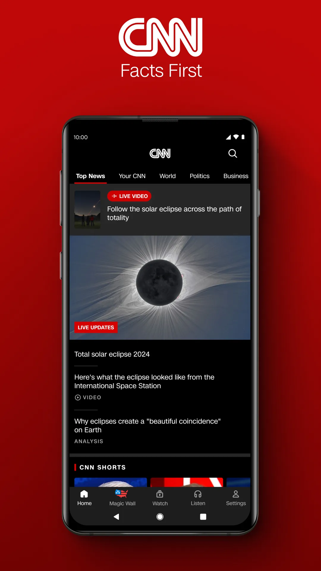CNN: Breaking US & World News | Indus Appstore | Screenshot