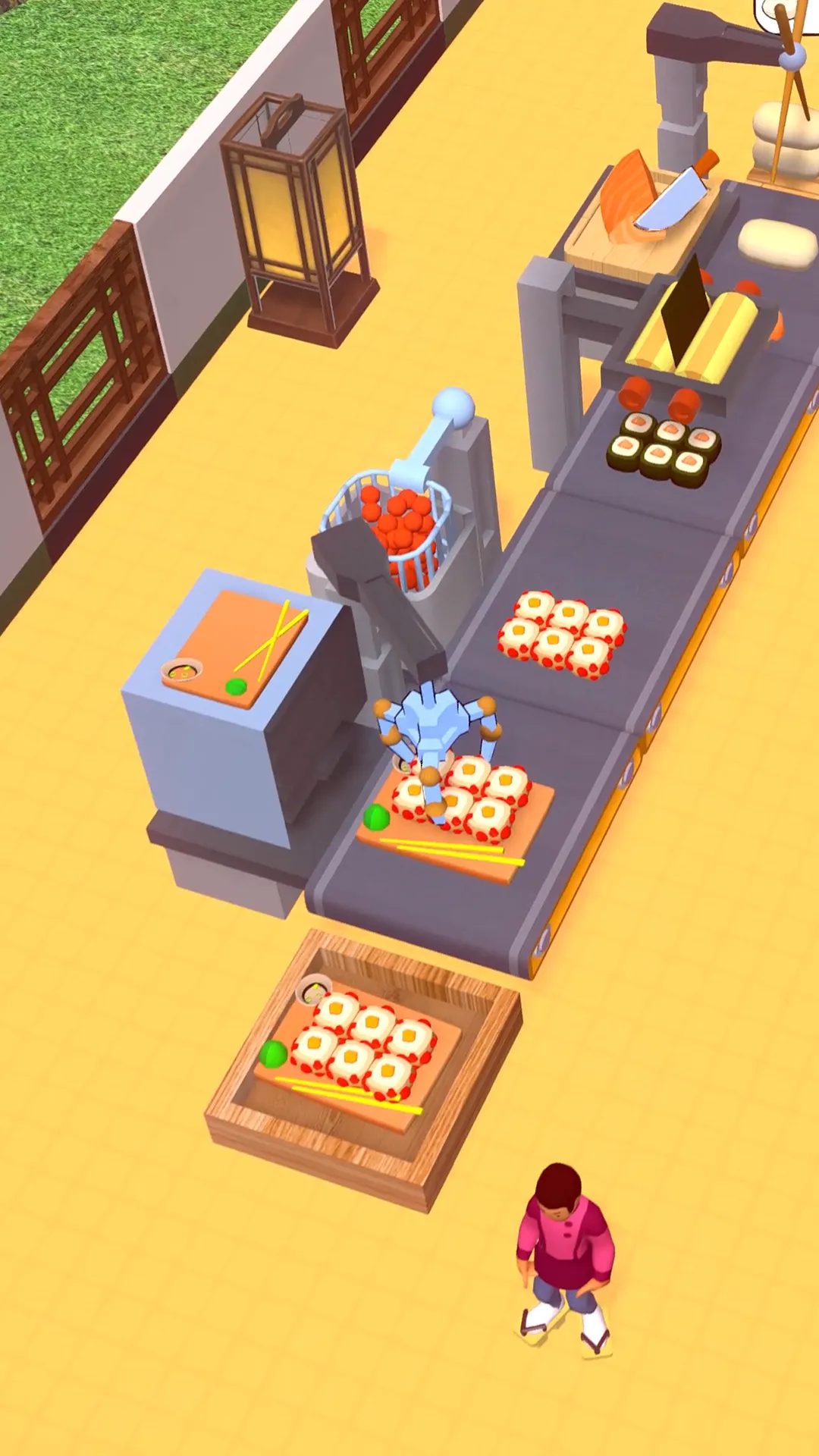 Conveyor Rush: Idle Food Games | Indus Appstore | Screenshot