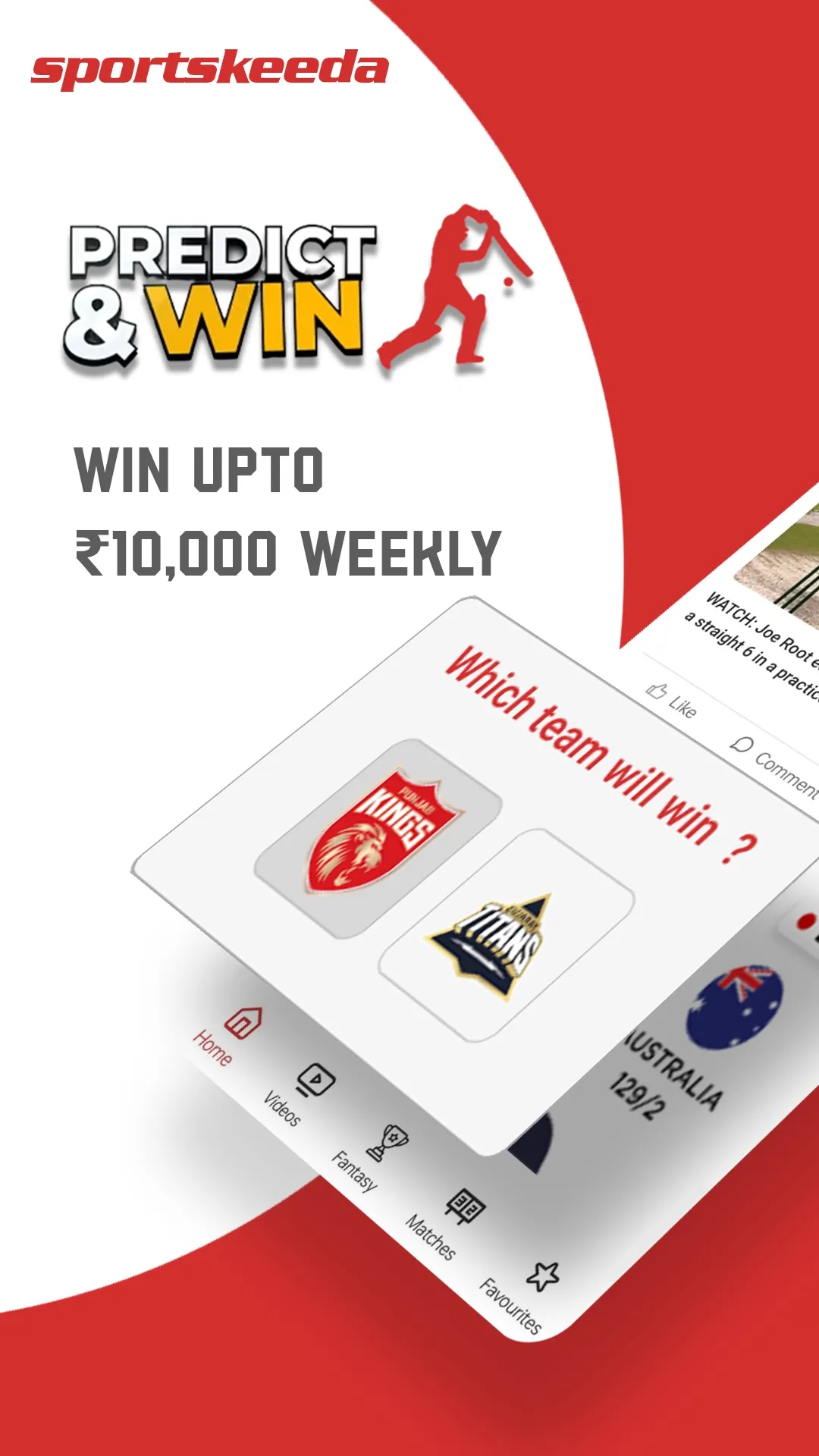 Sportskeeda Live Cricket Score | Indus Appstore | Screenshot
