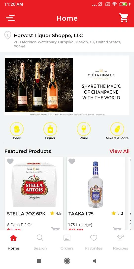 Harvest Liquor Shoppe | Indus Appstore | Screenshot