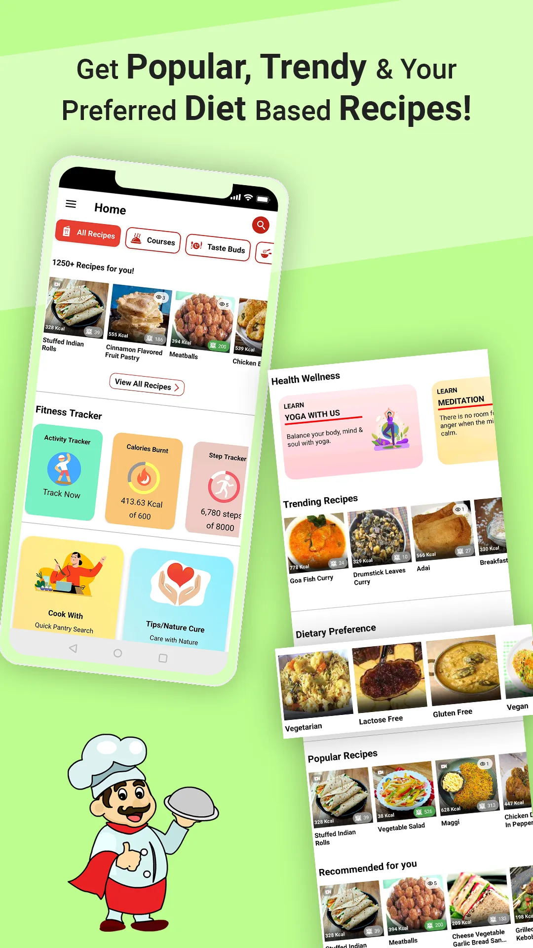 Indian Food Recipes Offline | Indus Appstore | Screenshot