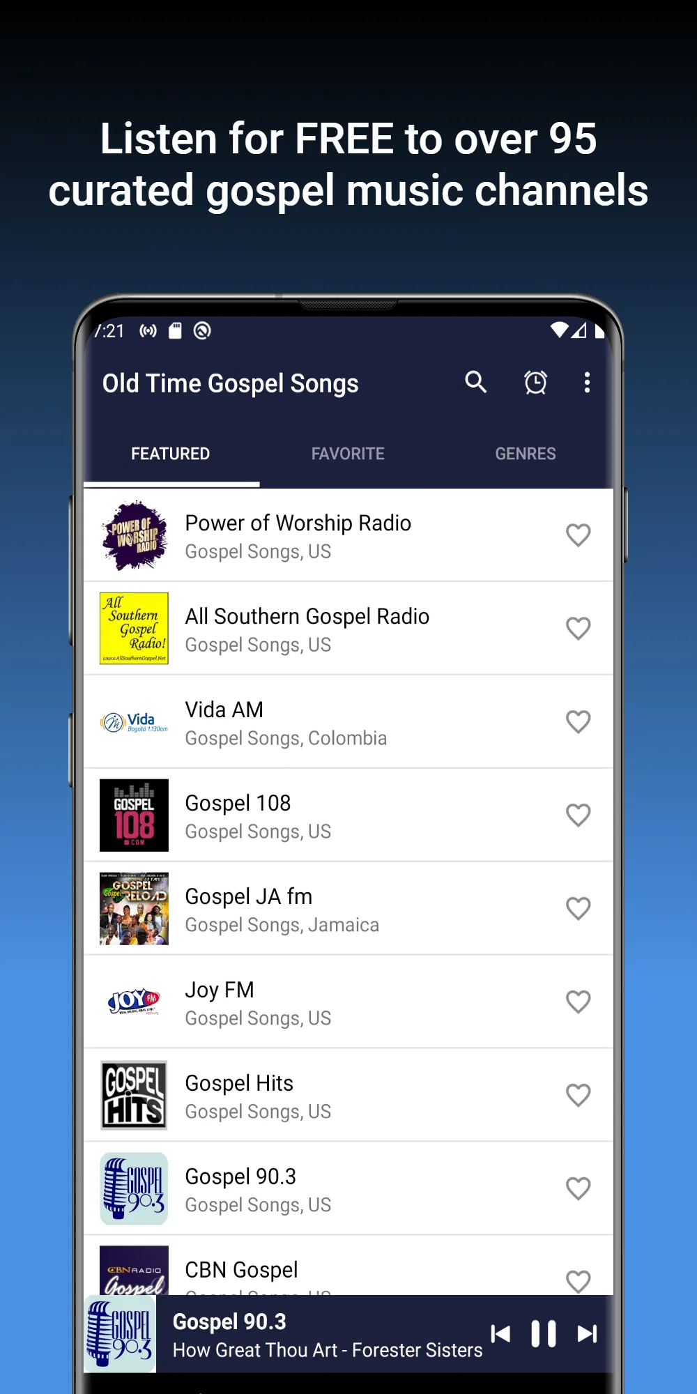 Old Time Gospel Songs 2024 | Indus Appstore | Screenshot