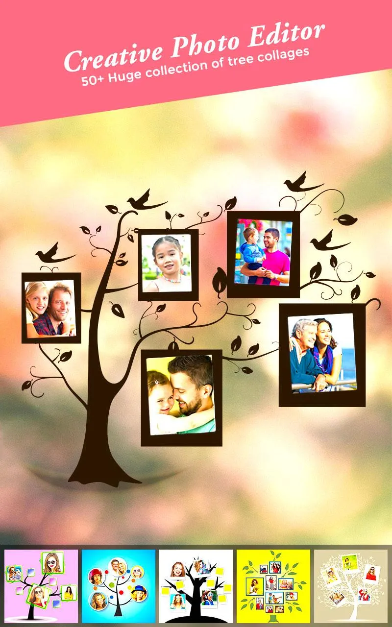 Tree Pic Collage Maker Grids - | Indus Appstore | Screenshot