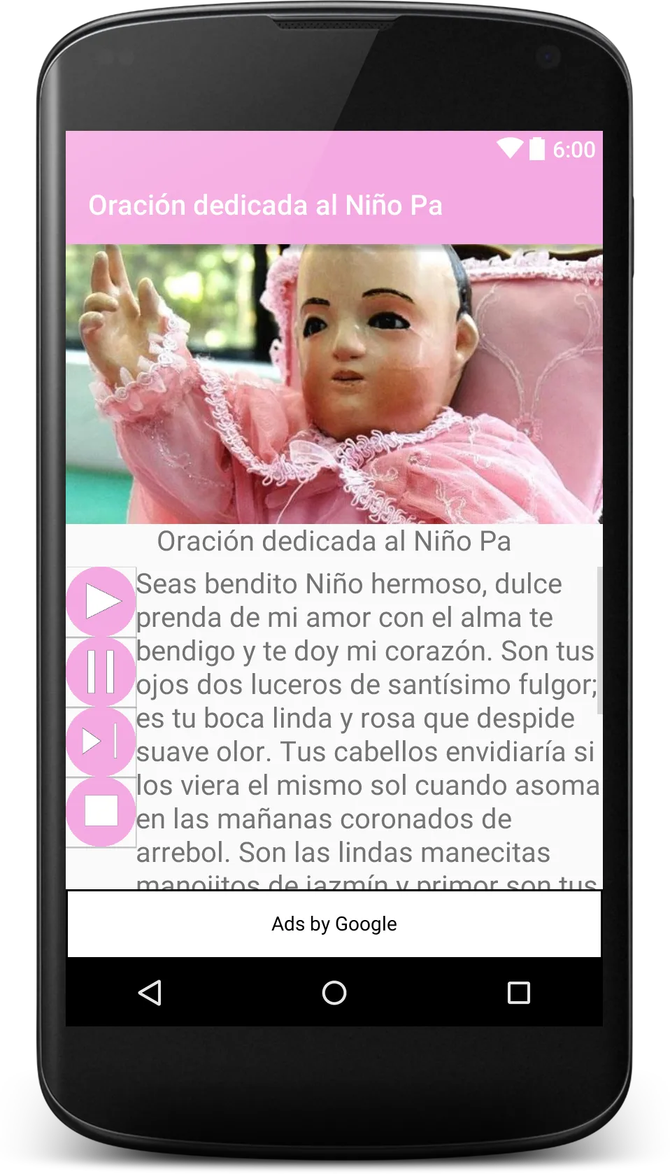 Oración dedicada al niño pa | Indus Appstore | Screenshot