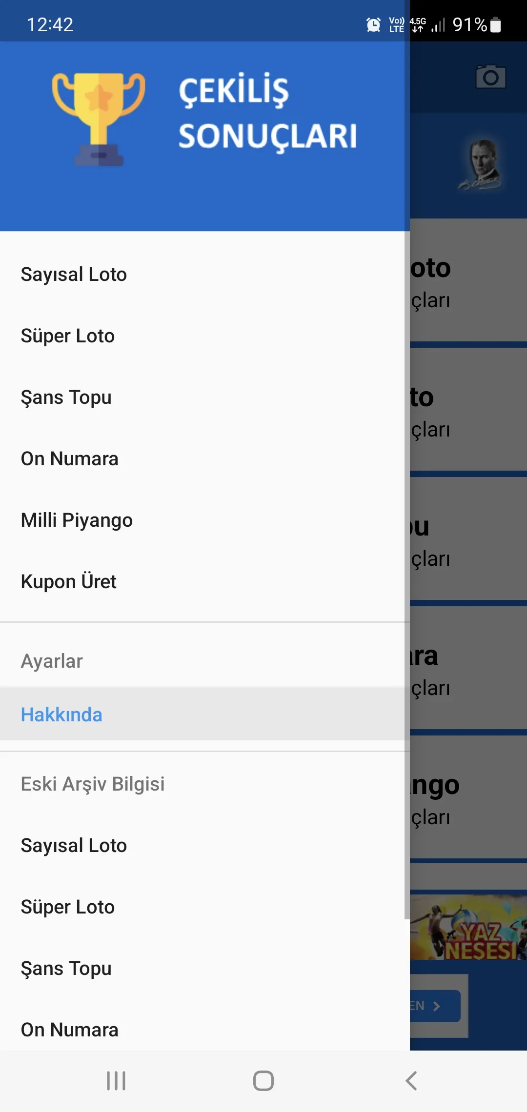 Şans Oyunları | Indus Appstore | Screenshot