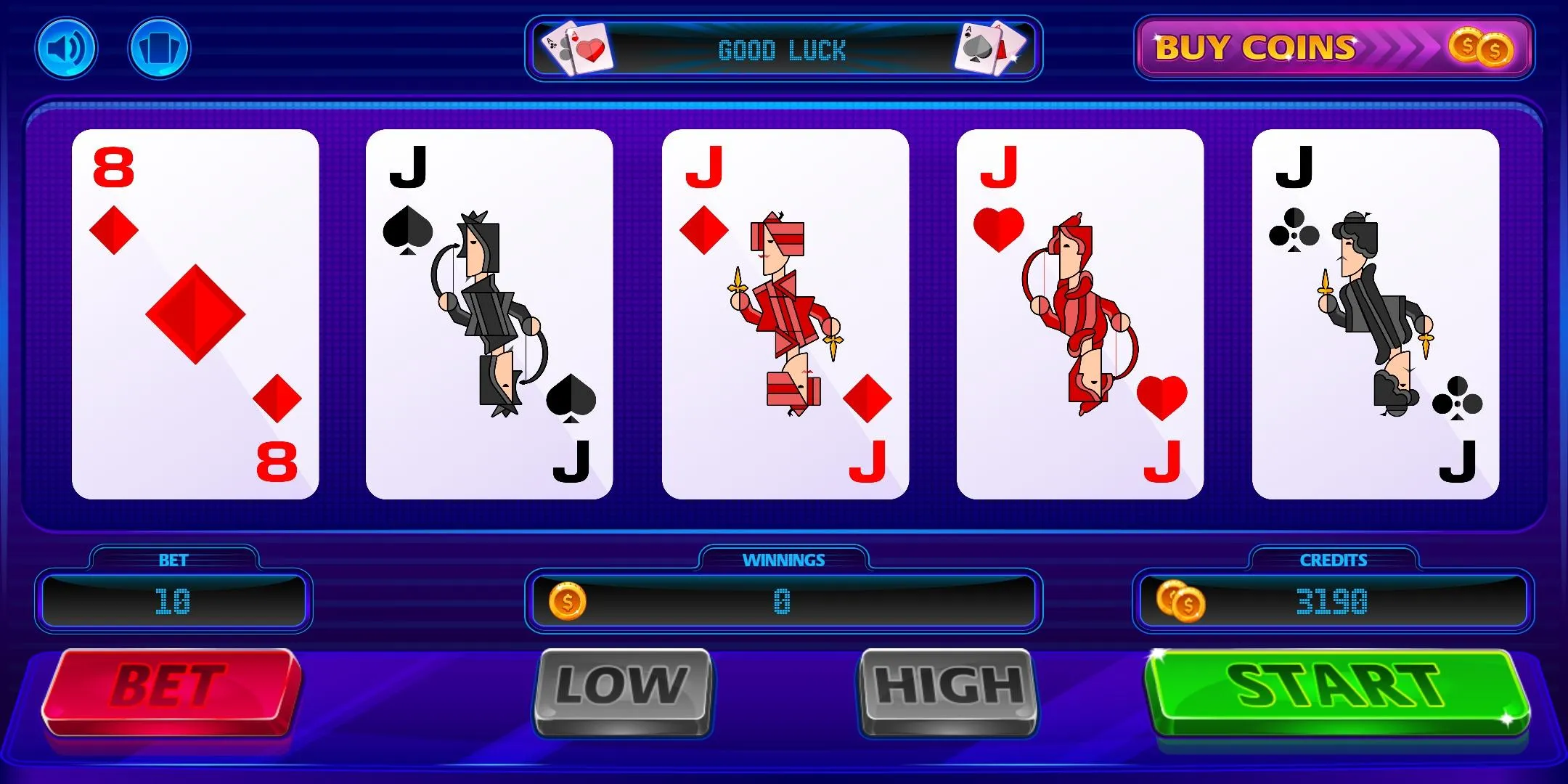 VideoPoker+ | Indus Appstore | Screenshot