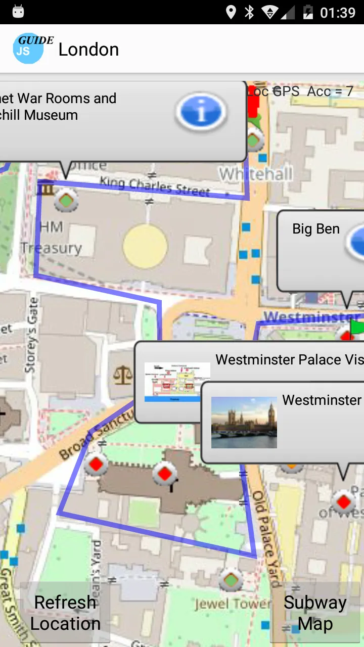 London Guide | Indus Appstore | Screenshot