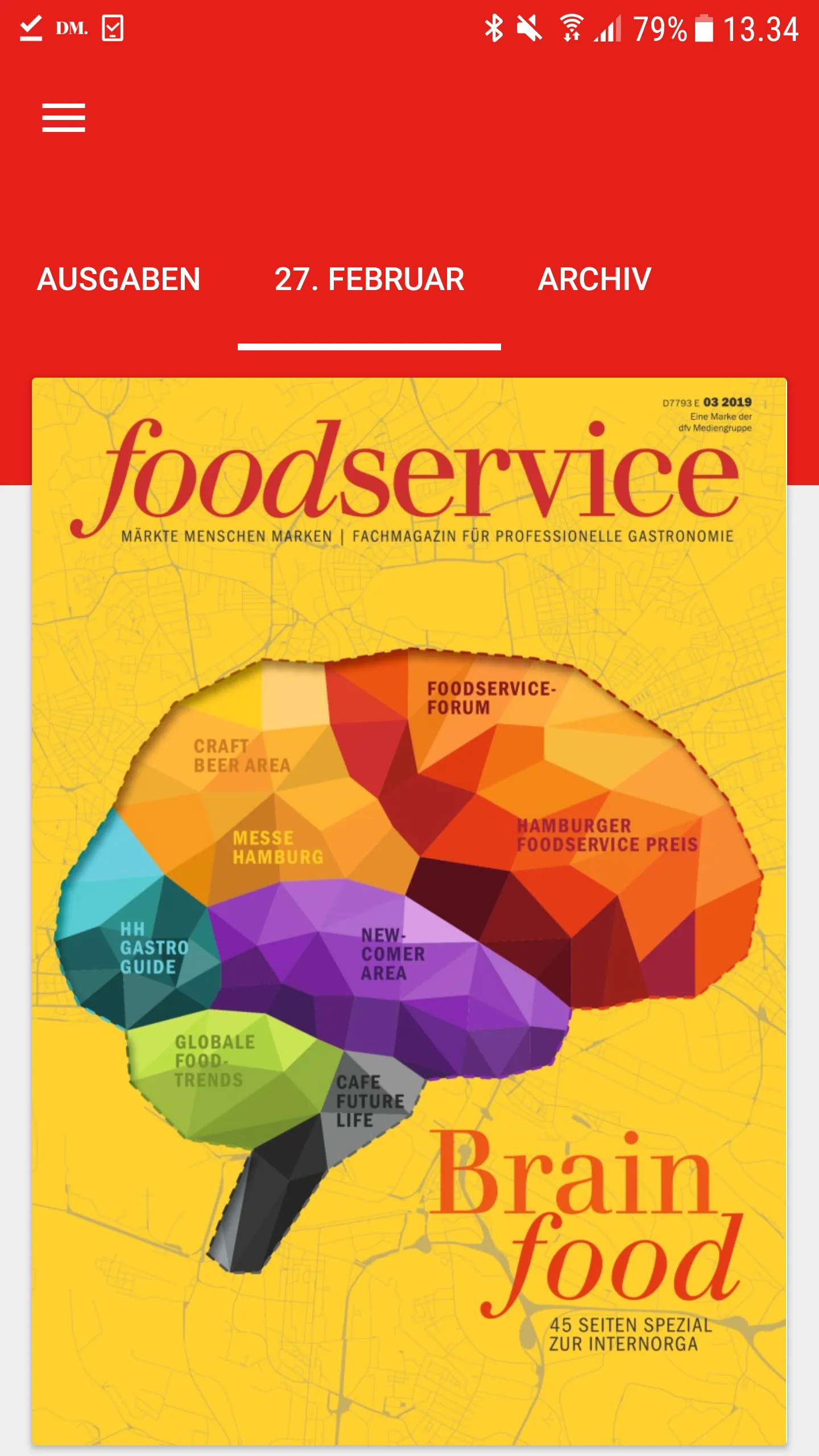 FOOD SERVICE e-paper | Indus Appstore | Screenshot