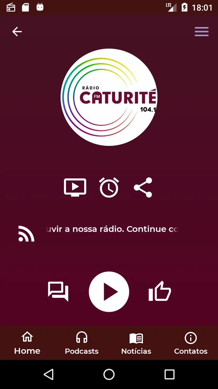 Rádio Caturité | Indus Appstore | Screenshot