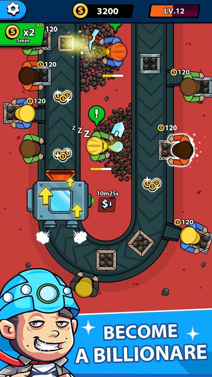 Idle Miner Tycoon - Gold Miner | Indus Appstore | Screenshot