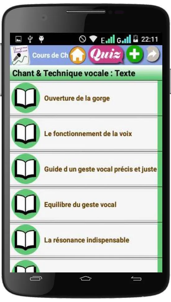 Chant et Technique vocale | Indus Appstore | Screenshot