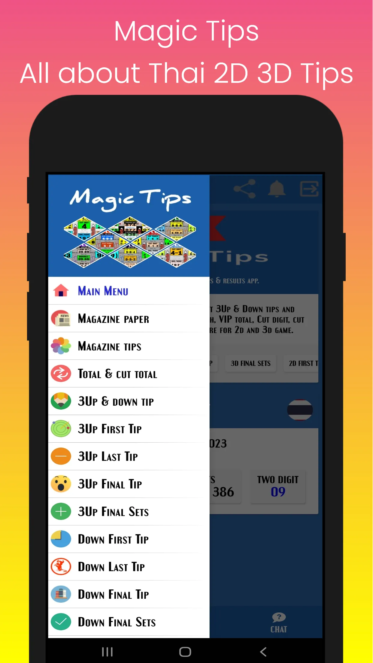 Magic Tips - 2D 3D Thai Lotto | Indus Appstore | Screenshot