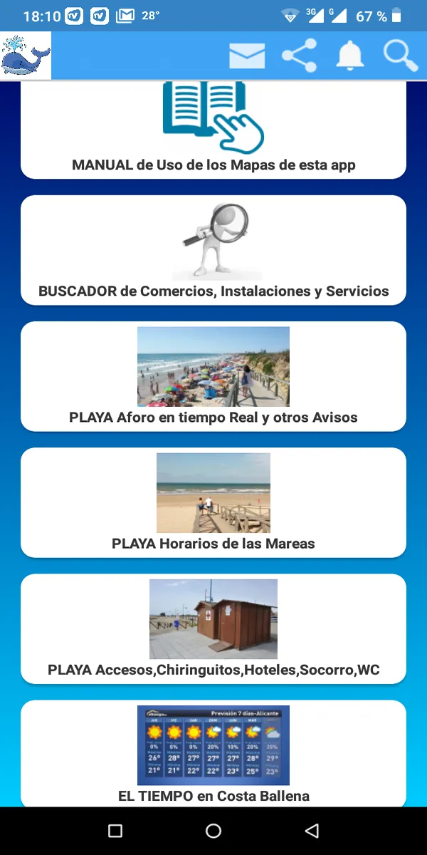 Costa Ballena. Playa, Turismo, | Indus Appstore | Screenshot