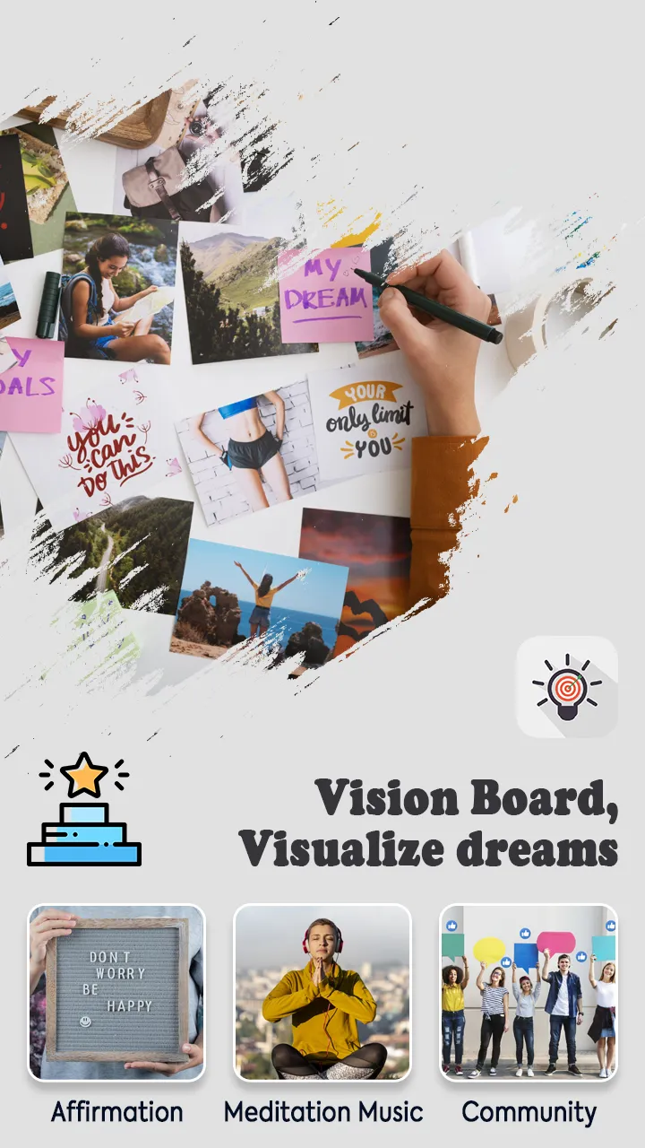 Vision Board, Visualize dreams | Indus Appstore | Screenshot