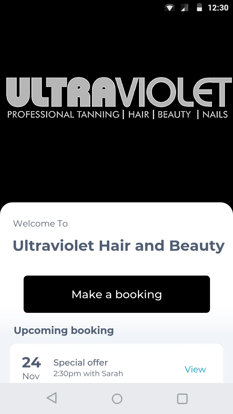 Ultraviolet Hair and Beauty | Indus Appstore | Screenshot