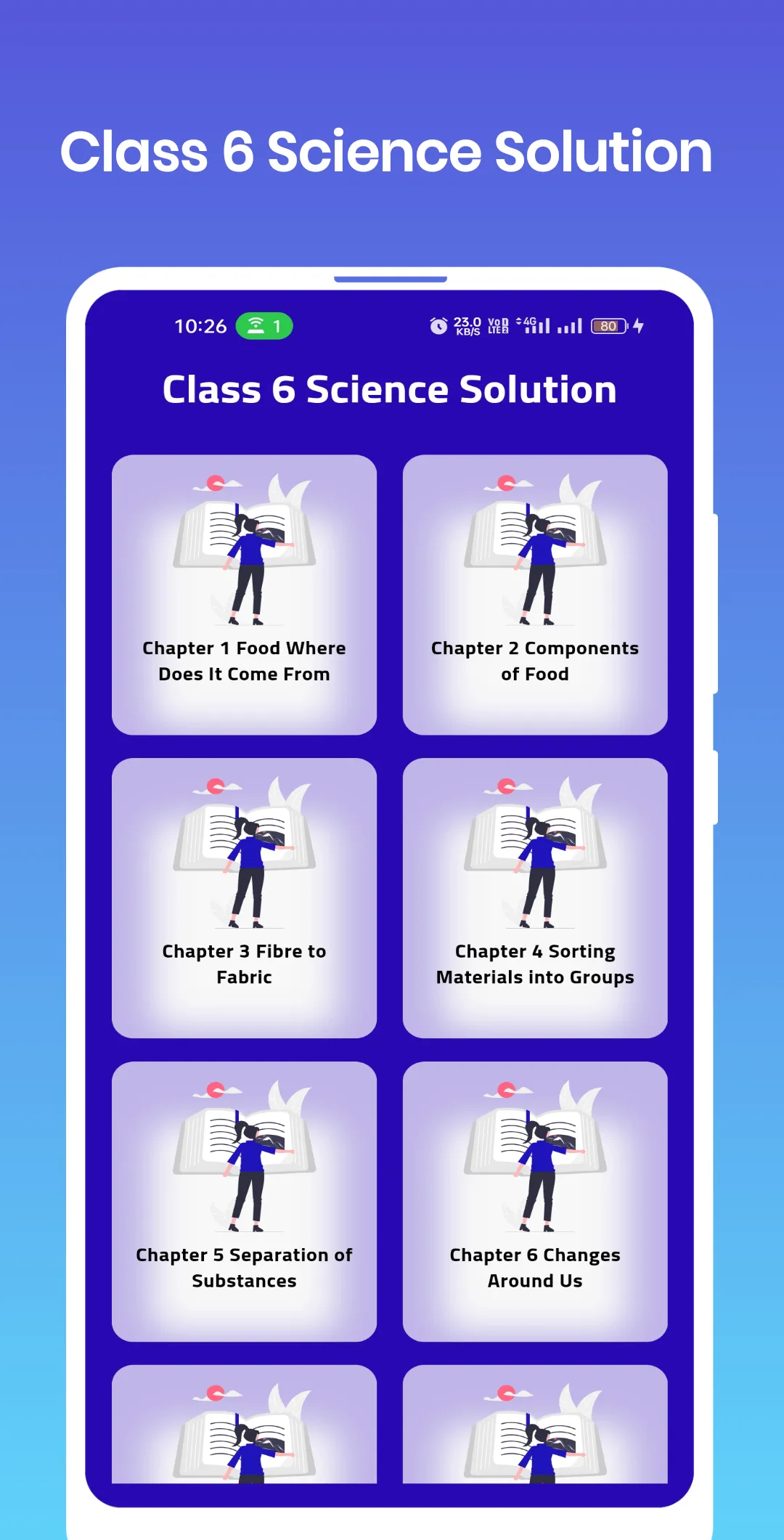 Class 6 Science Solution | Indus Appstore | Screenshot