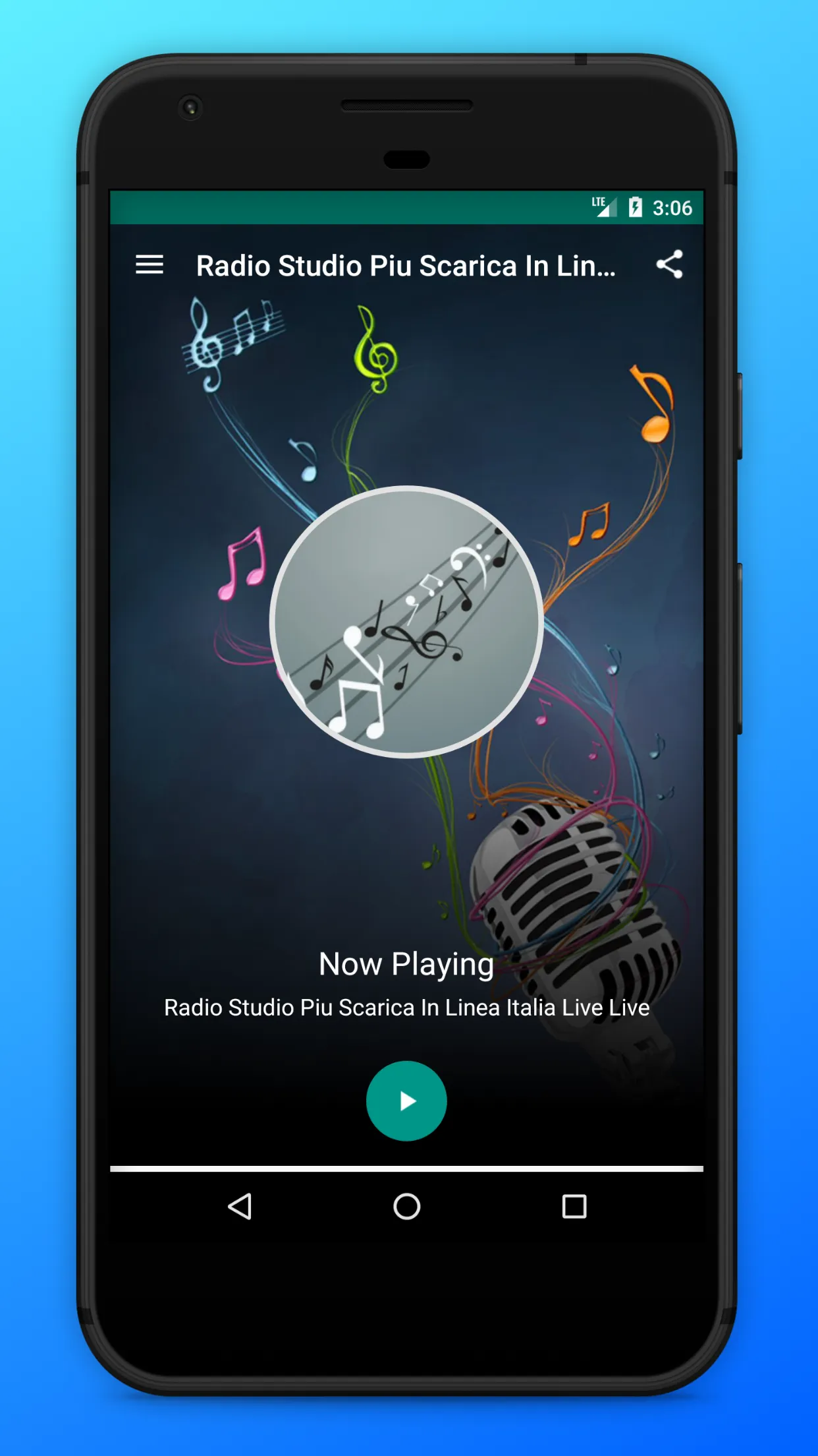 Radio Studio Piu FM Italia App | Indus Appstore | Screenshot