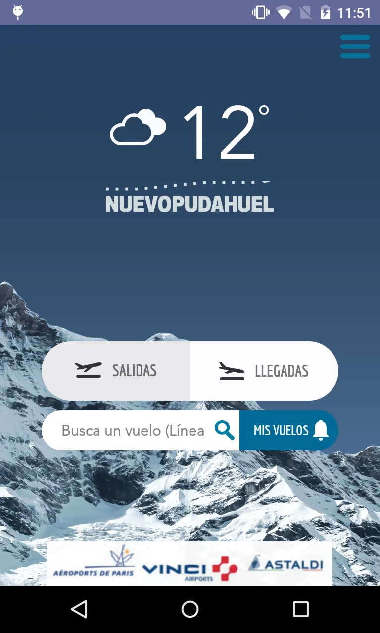 Aeropuerto Santiago AMB | Indus Appstore | Screenshot