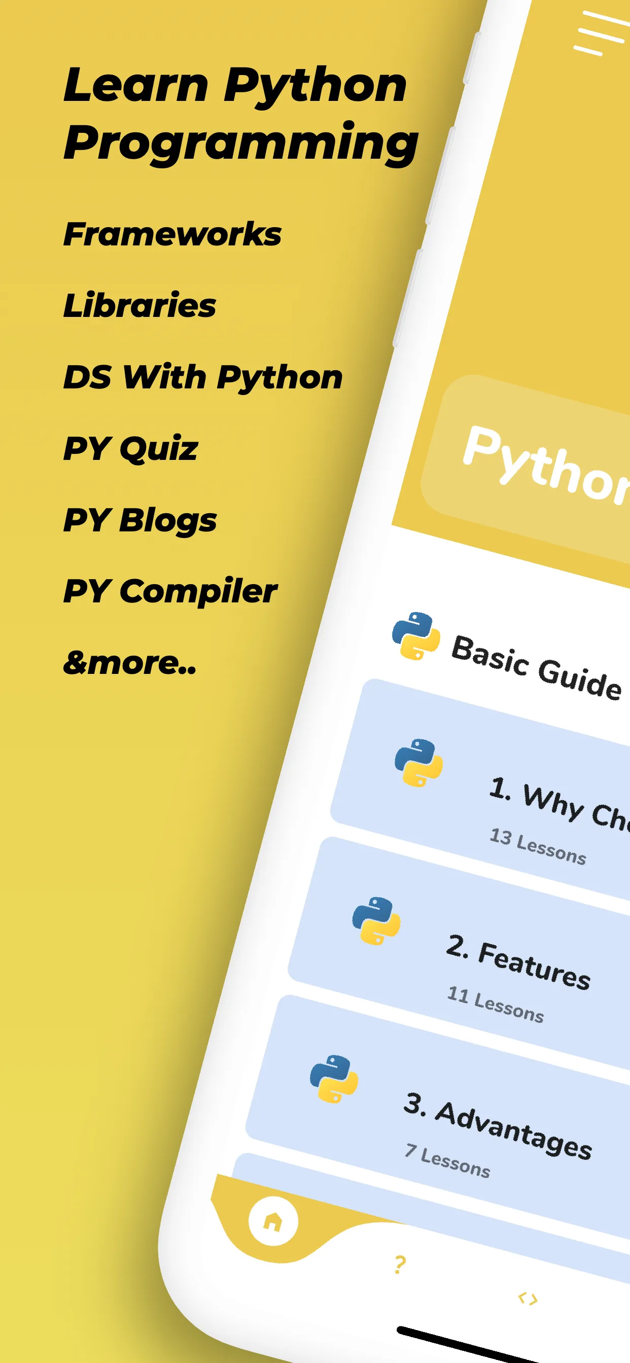 Learn Python Tutorials 2022 | Indus Appstore | Screenshot