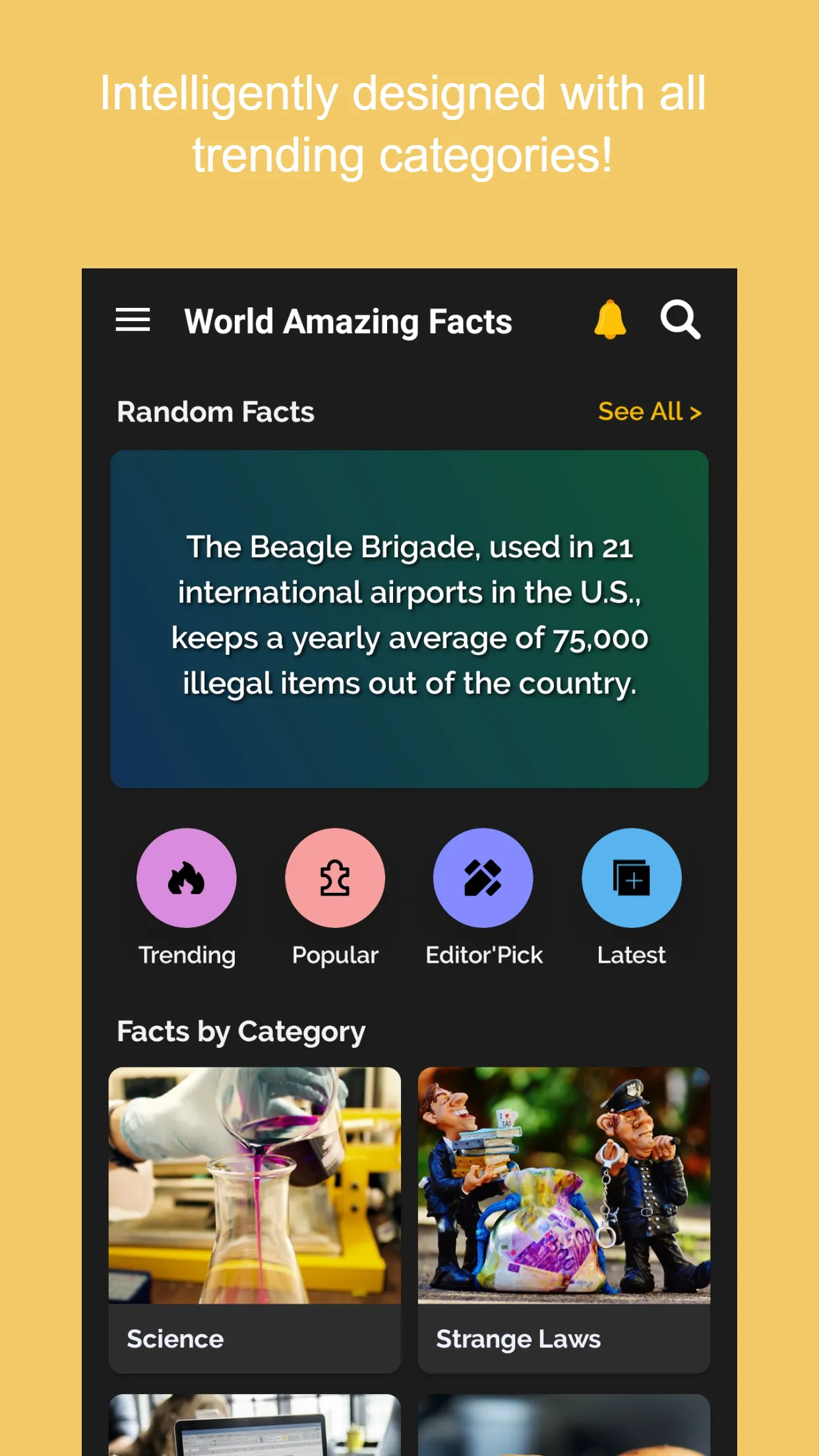 World's Amazing Facts - 2022 | Indus Appstore | Screenshot