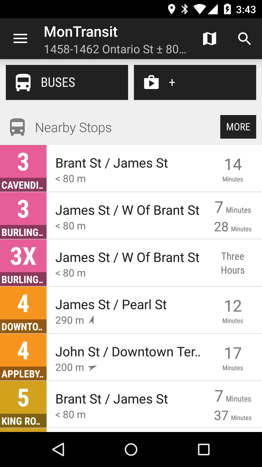 Burlington Transit Bus - MonT… | Indus Appstore | Screenshot