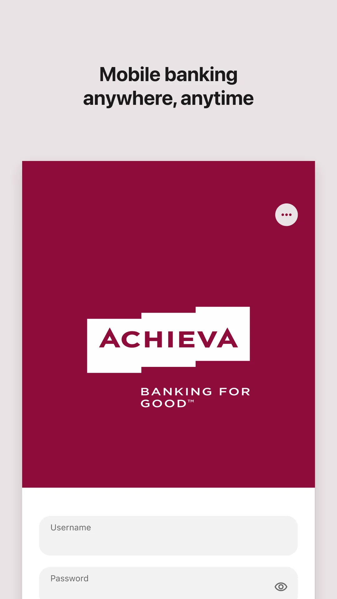 Achieva Credit Union | Indus Appstore | Screenshot