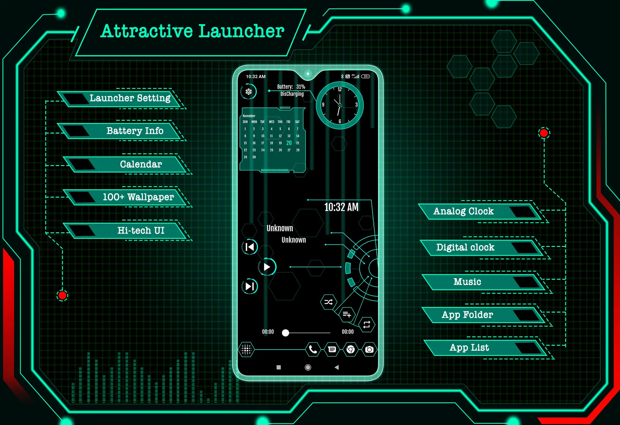 Attractive Launcher - AppLock | Indus Appstore | Screenshot