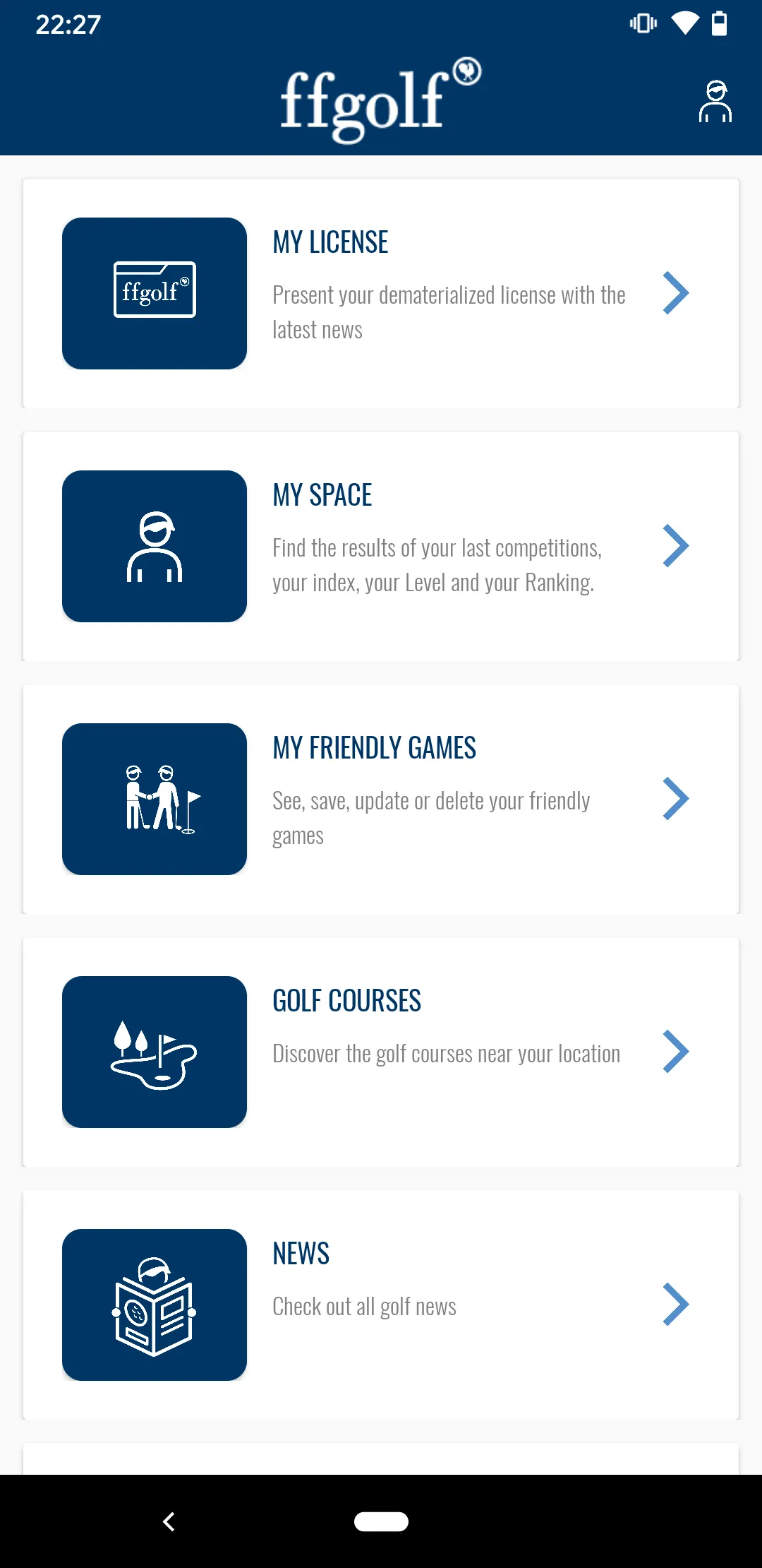 ffgolf | Indus Appstore | Screenshot