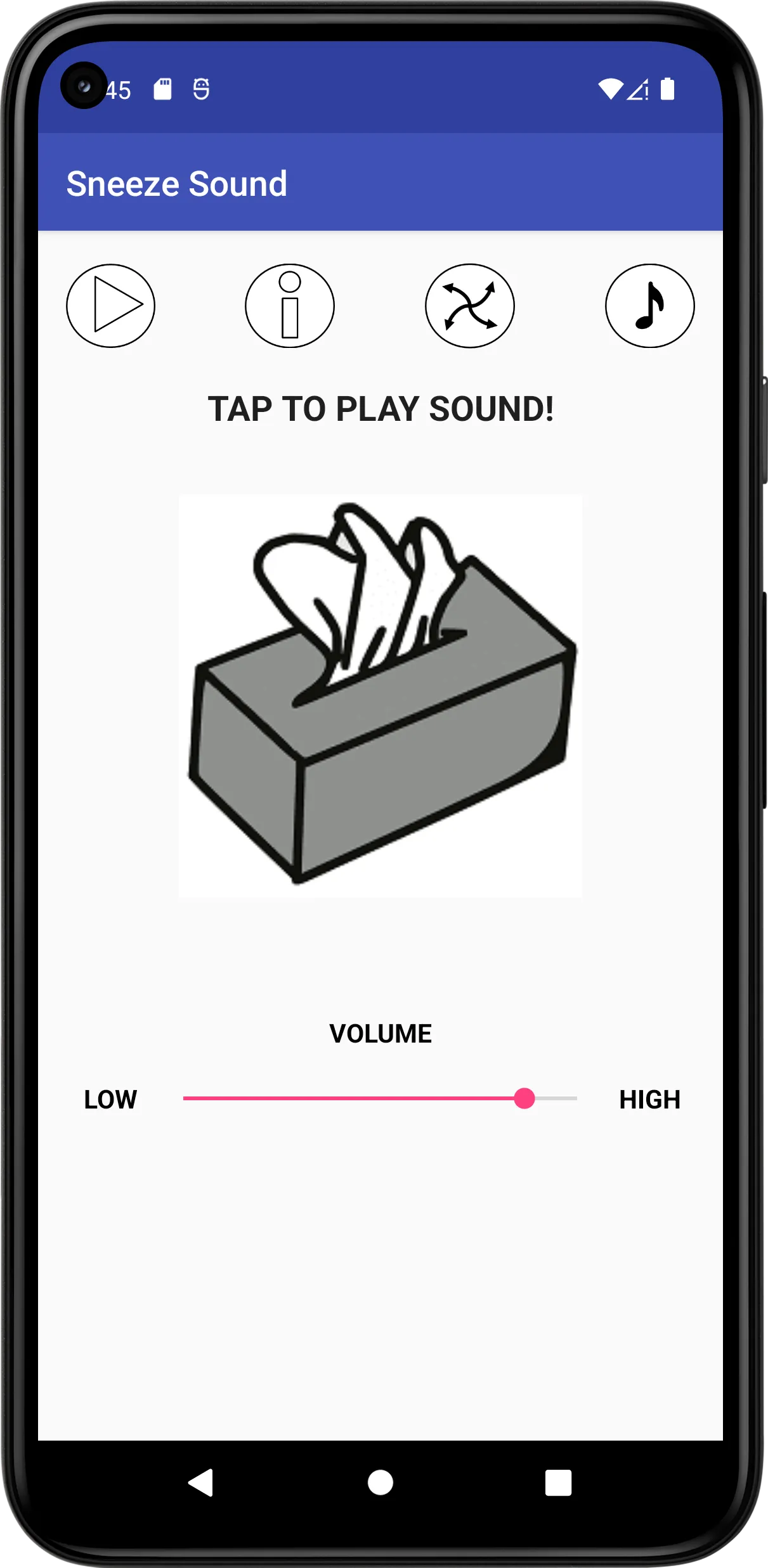 Sneeze Sound | Indus Appstore | Screenshot