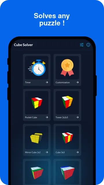 Cube Solver | Indus Appstore | Screenshot