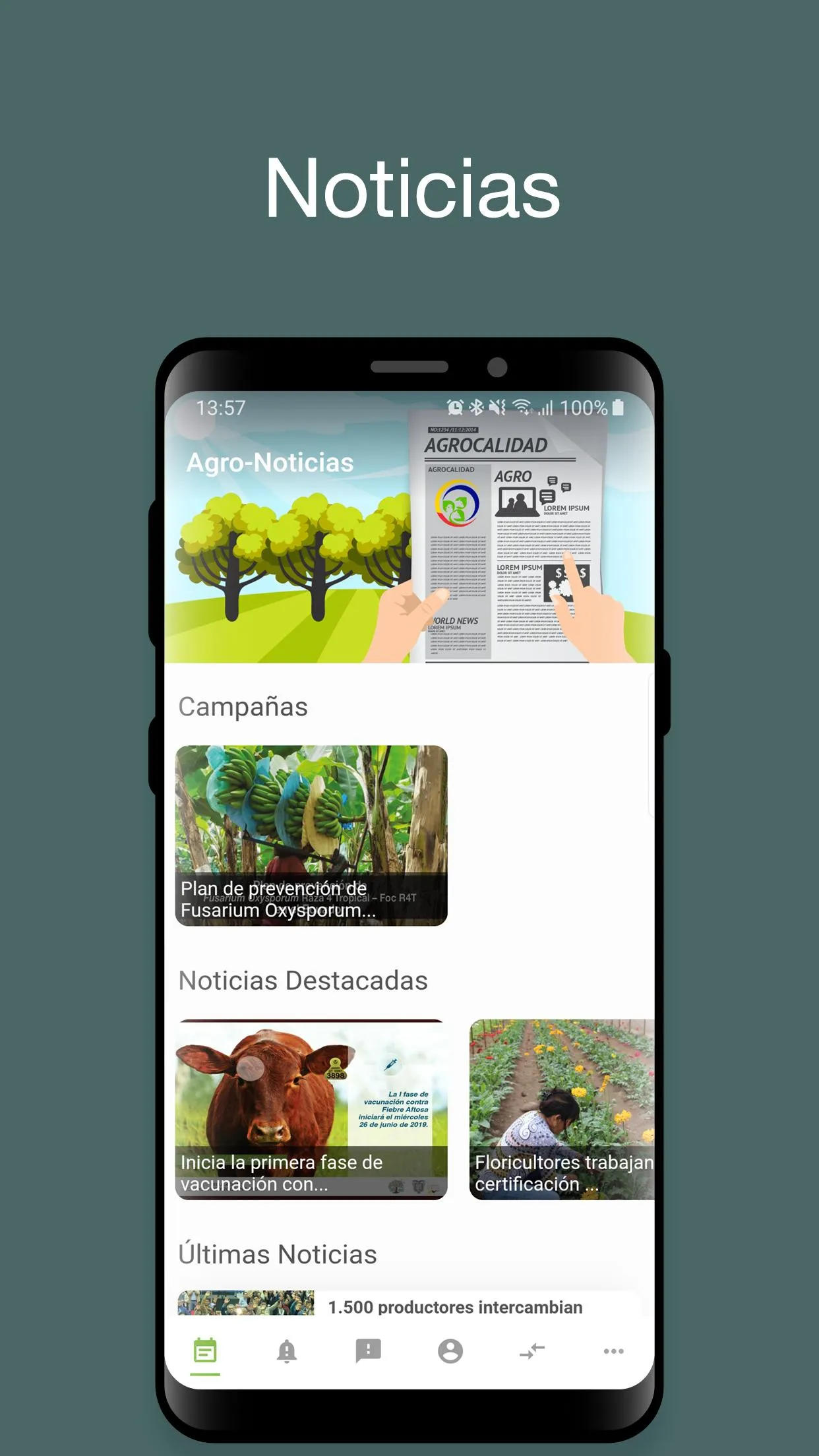 AGRO Móvil | Indus Appstore | Screenshot