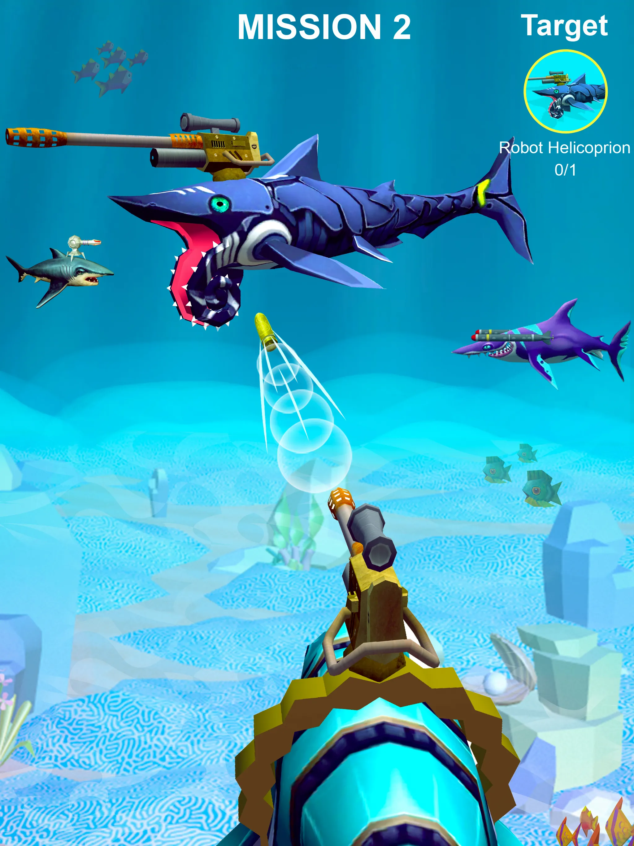 Jurassic Sea Attack | Indus Appstore | Screenshot