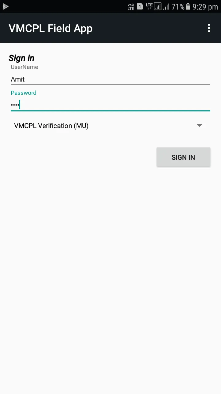 VMCPL Field App | Indus Appstore | Screenshot