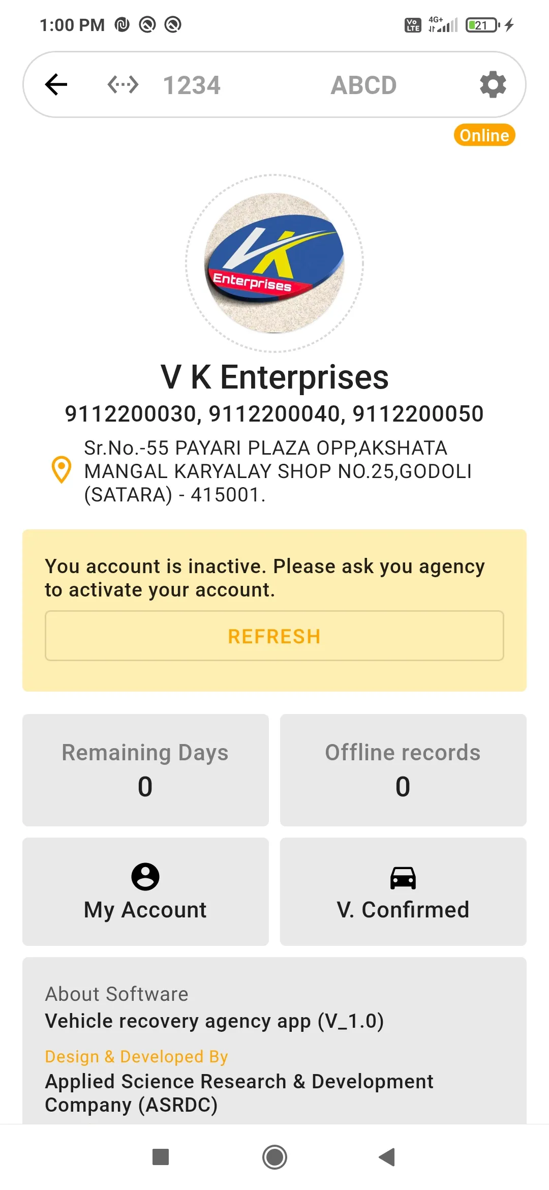 V K Enterprises | Indus Appstore | Screenshot