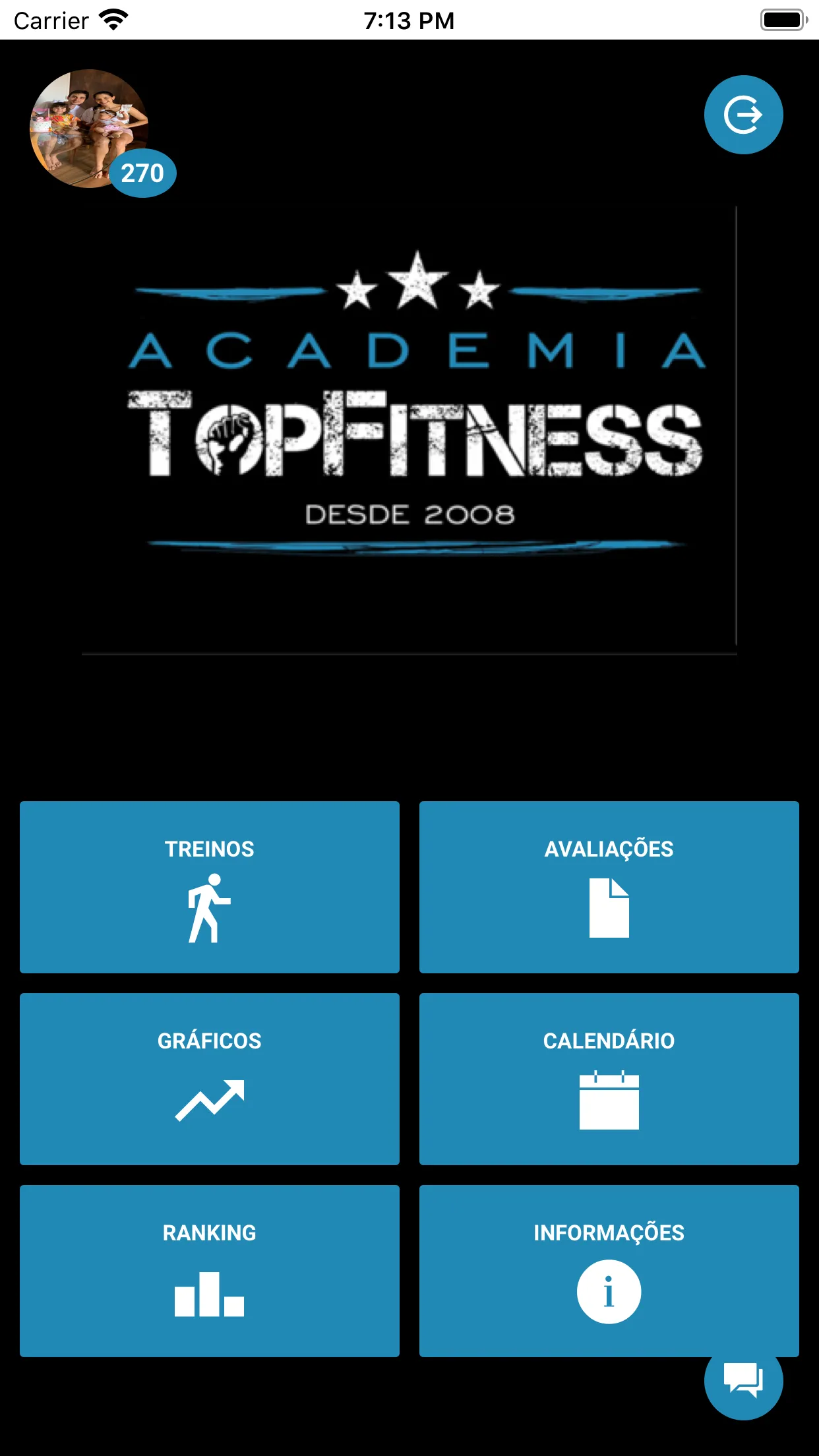 Academia Top Fitness | Indus Appstore | Screenshot