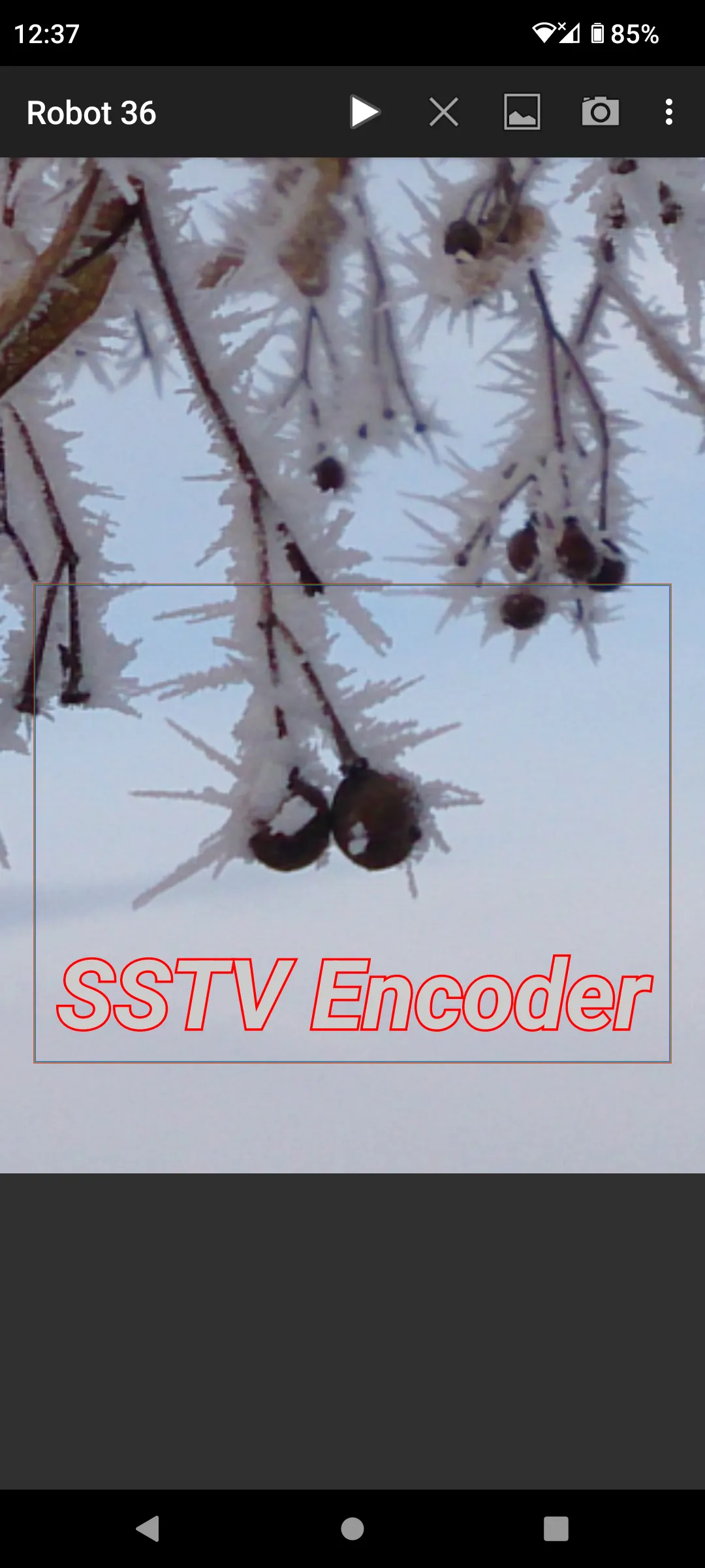 SSTV Encoder | Indus Appstore | Screenshot