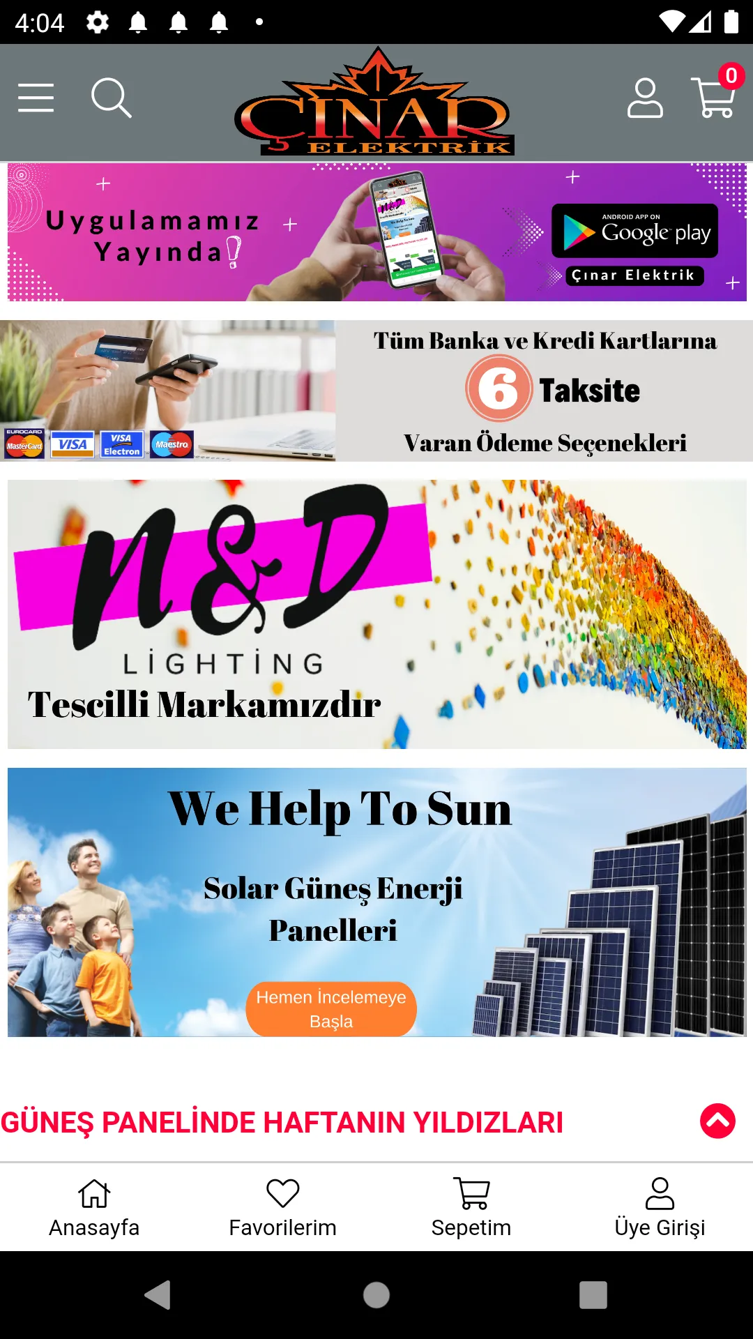 Çınar Elektrik | Indus Appstore | Screenshot