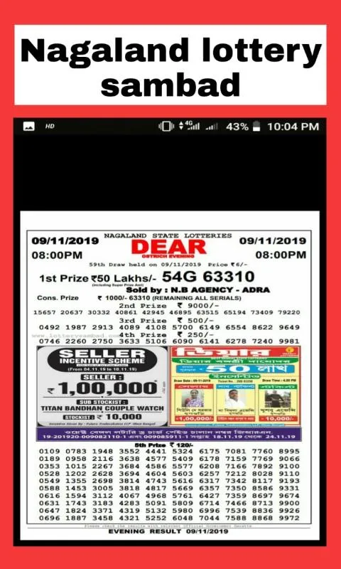 Nagaland Lottery Result apps | Indus Appstore | Screenshot