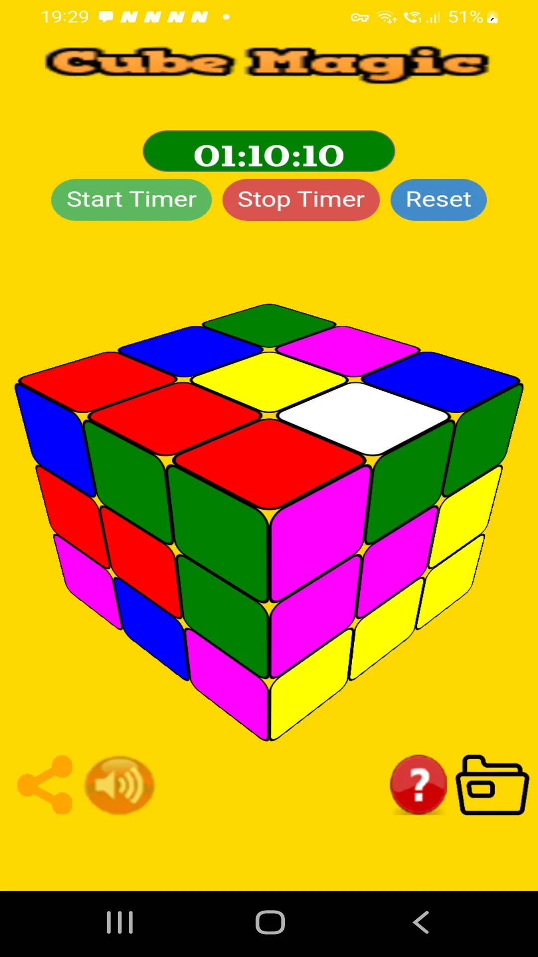 Cube Magic Puzzle | Indus Appstore | Screenshot