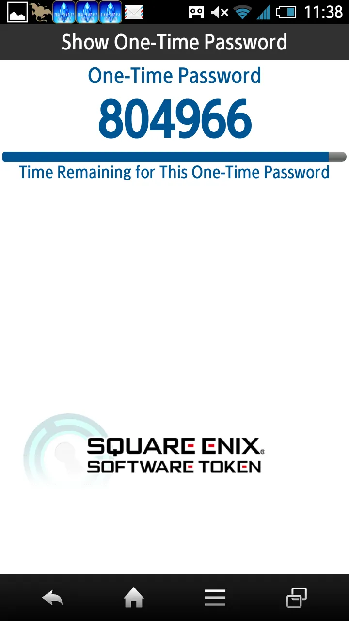 SQUARE ENIX Software Token | Indus Appstore | Screenshot