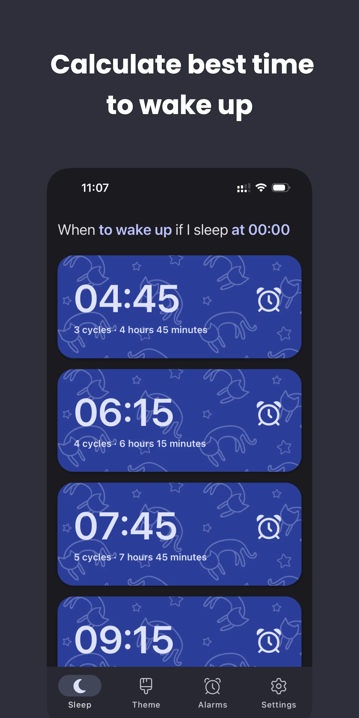 Sleep Time - Alarm Calculator | Indus Appstore | Screenshot