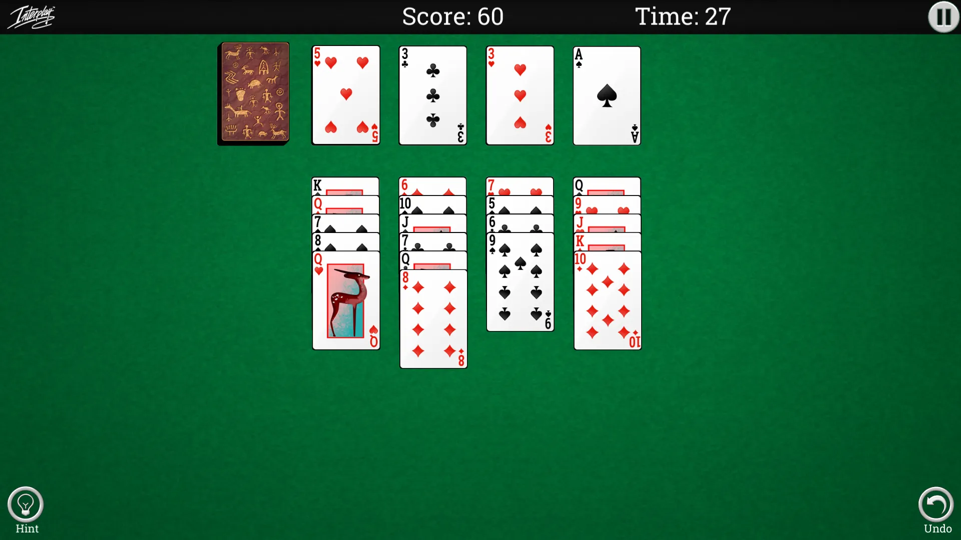 Interplay Solitaire | Indus Appstore | Screenshot