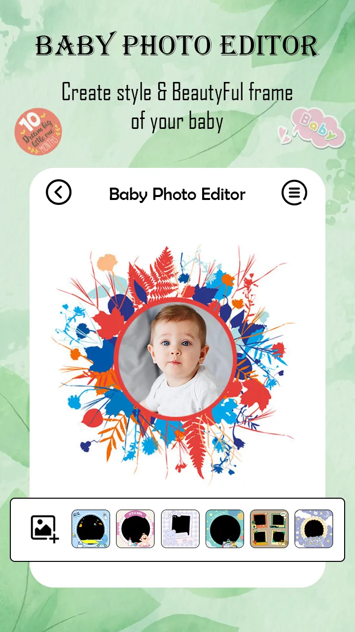 Baby Photo Editor baby-Pics | Indus Appstore | Screenshot