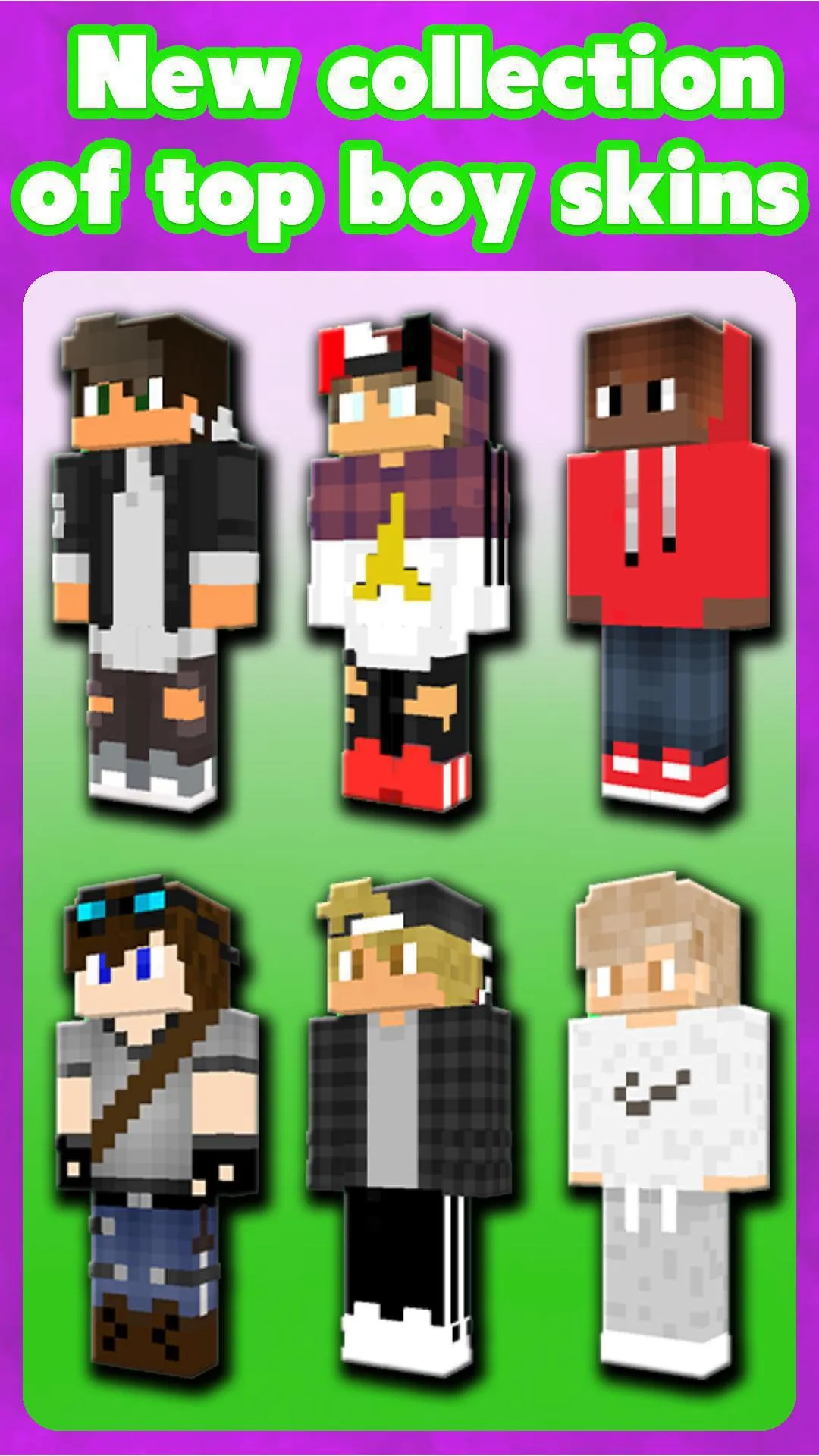 Boy Skins for Minecraft PE | Indus Appstore | Screenshot