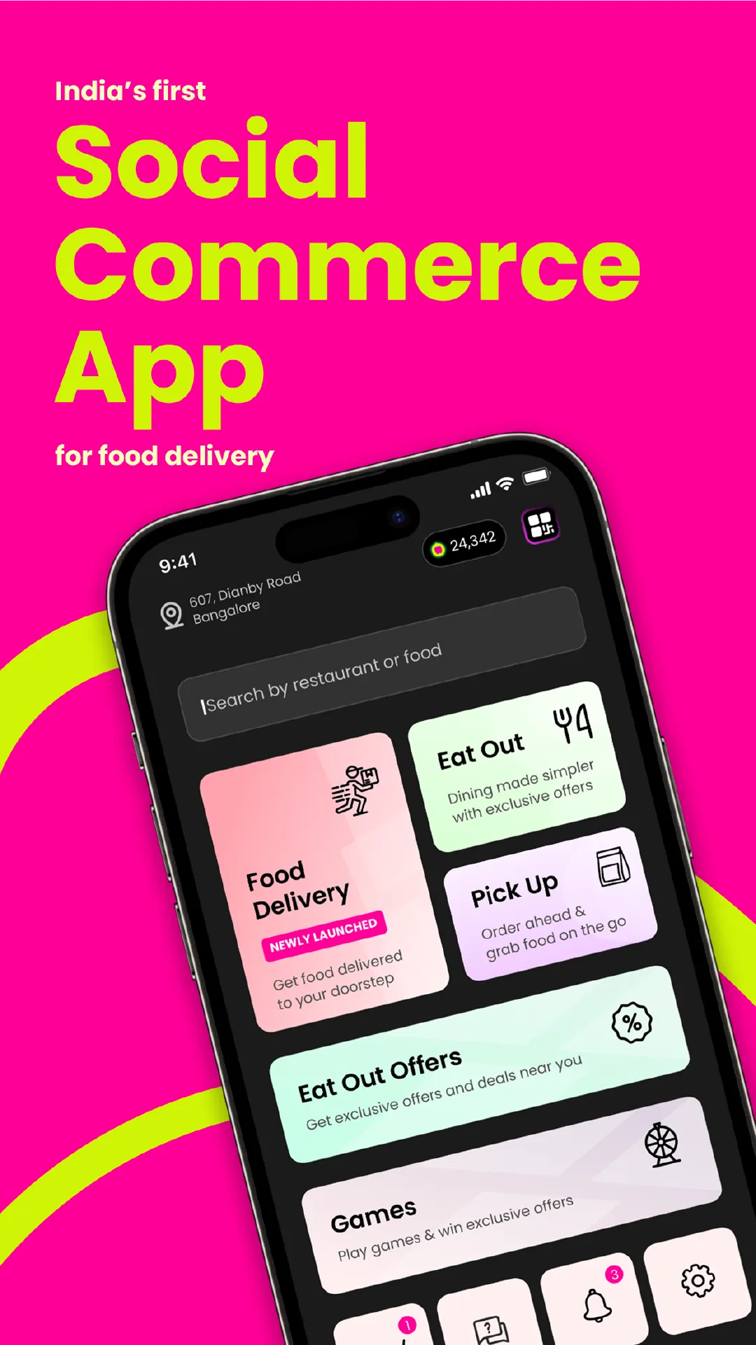 HOGR: Order Food Online | Indus Appstore | Screenshot