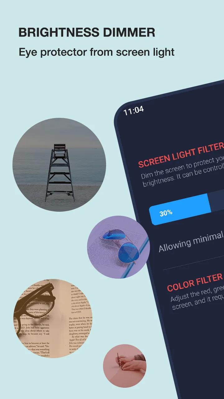 Screen Light Dimmer & Filter | Indus Appstore | Screenshot